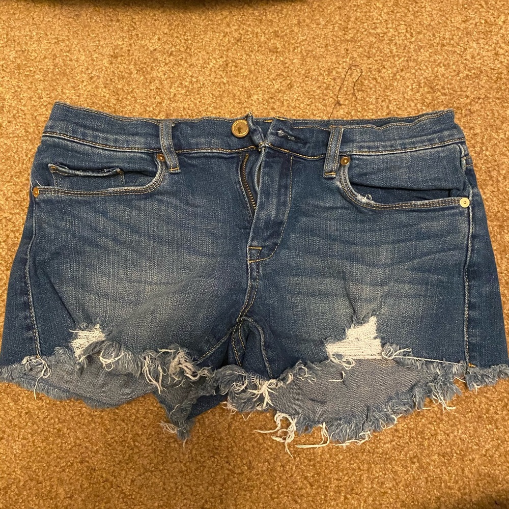 Frame jean shorts